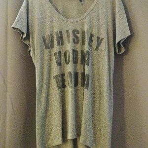 Grey short sleeve t shirt